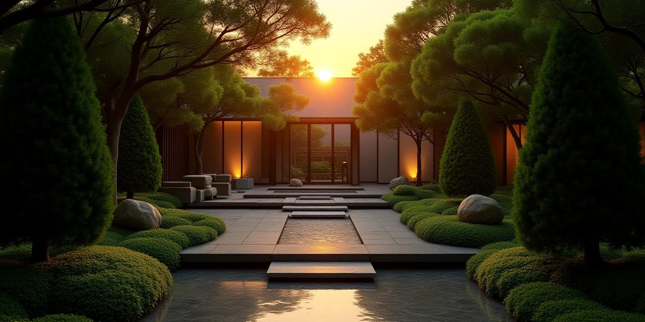 東京の静寂なプライベートガーデン